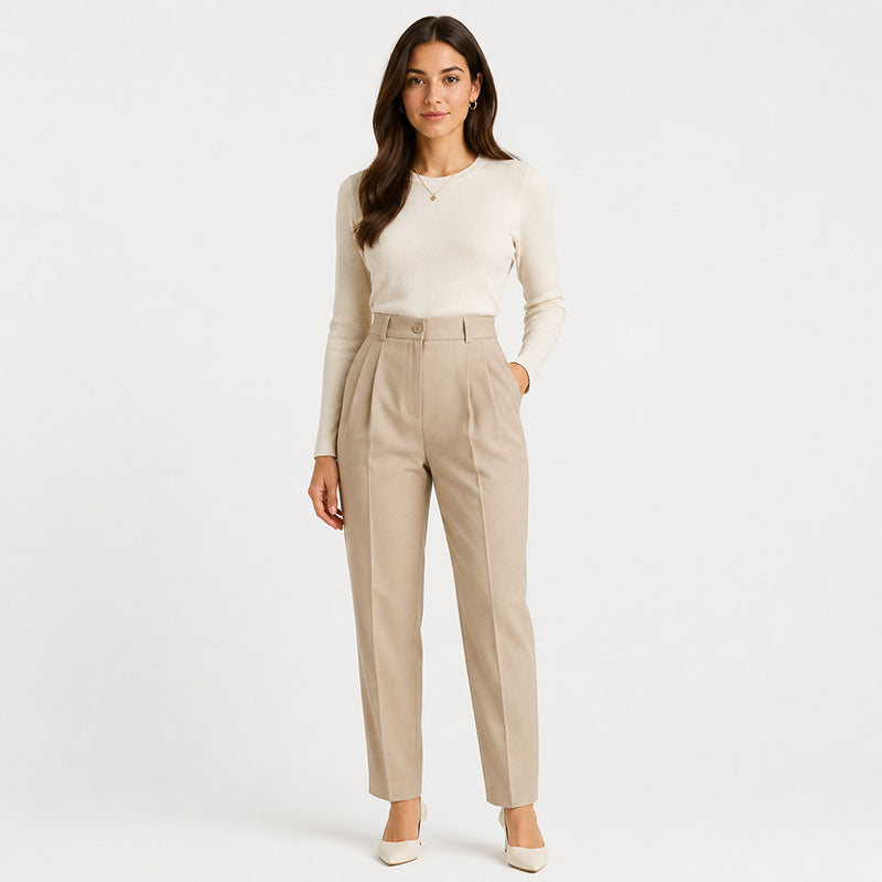 Lea Bundfaltenhose