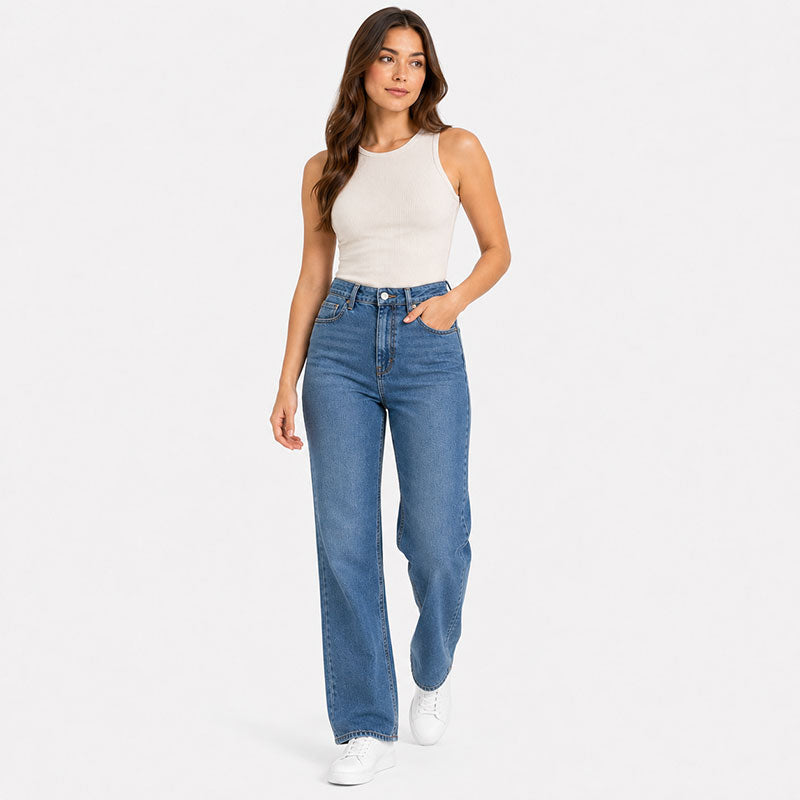 Sofia Jeans mit hoher Taille